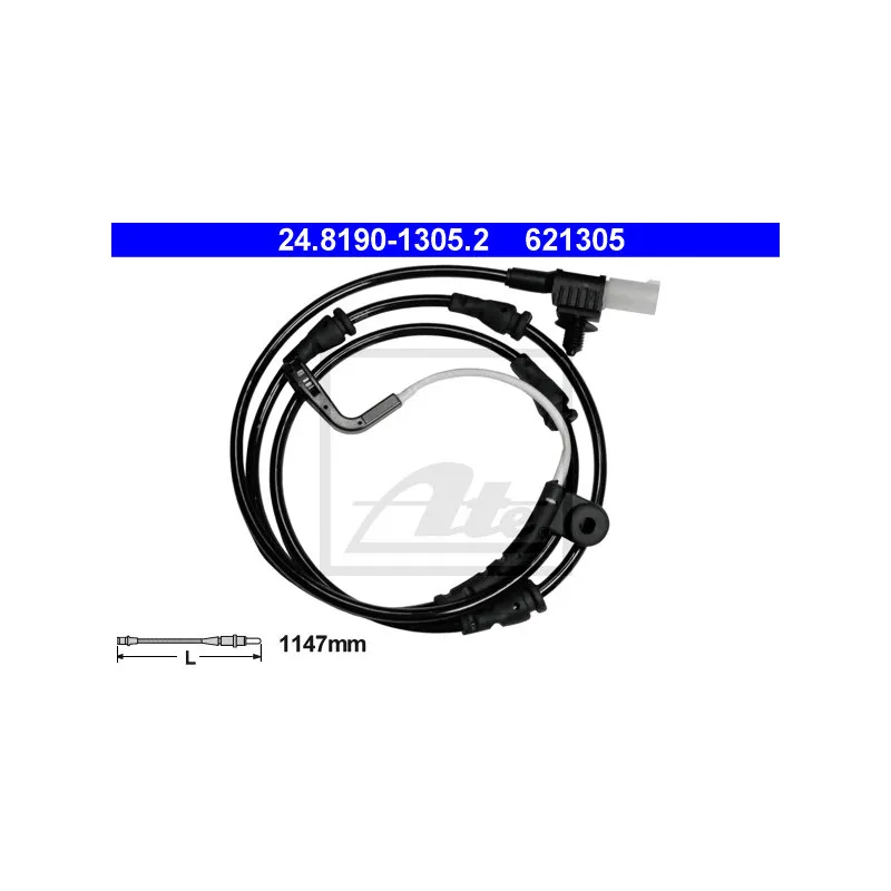Contact d'avertissement, usure des plaquettes de frein ATE 24.8190-1305.2