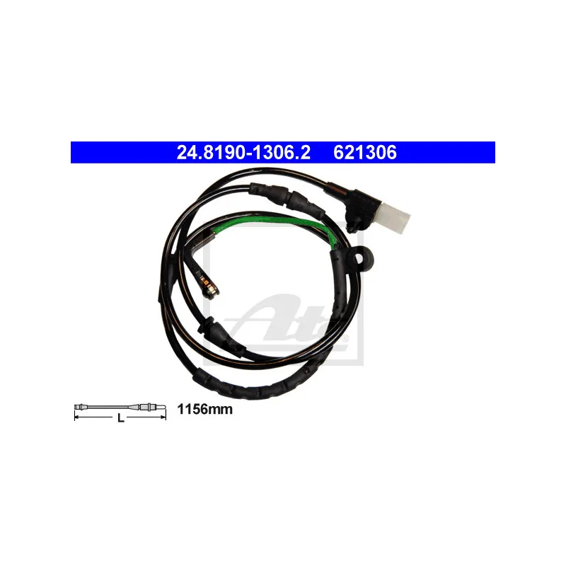 Contact d'avertissement, usure des plaquettes de frein ATE 24.8190-1306.2