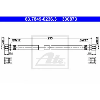 Flexible de frein ATE 83.7849-0236.3