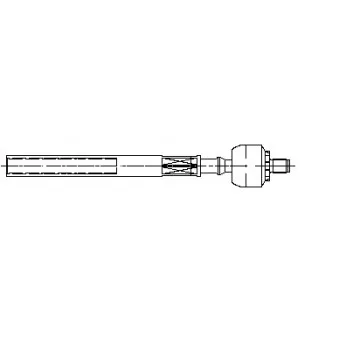 Rotule de direction intérieure, barre de connexion LEMFORDER 18208 01