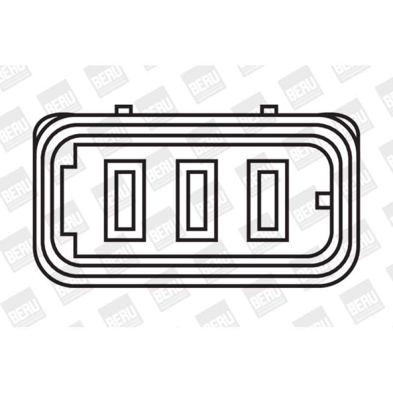 Bobine d'allumage BERU ZS302 - Visuel 1