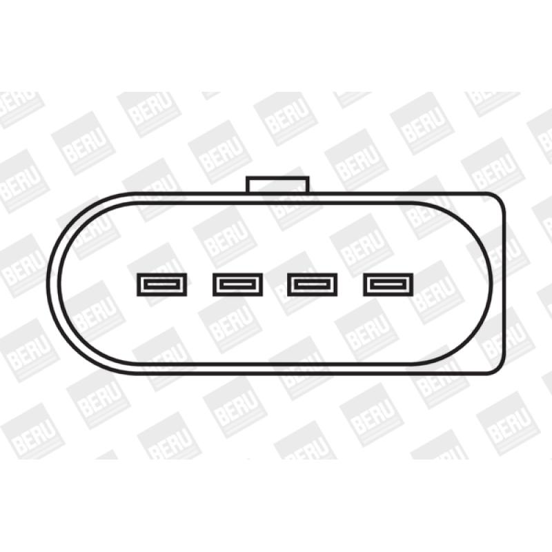 Bobine d'allumage BERU ZSE033 - Visuel 2