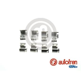 Kit d'accessoires, plaquette de frein à disque AUTOFREN SEINSA