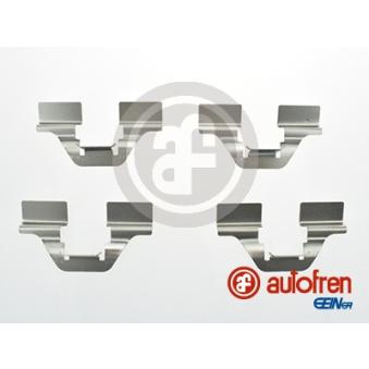 Kit d'accessoires, plaquette de frein à disque AUTOFREN SEINSA