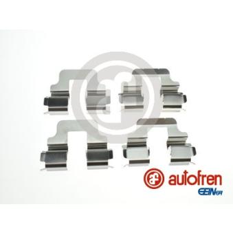 Kit d'accessoires, plaquette de frein à disque AUTOFREN SEINSA