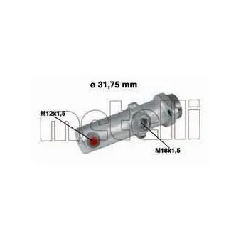Maître-cylindre de frein METELLI 05-0151