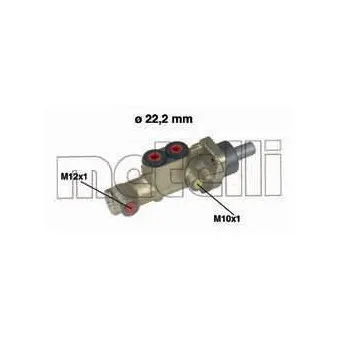 Maître-cylindre de frein METELLI 05-0246