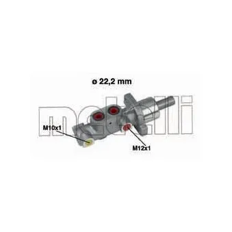 Maître-cylindre de frein METELLI 05-0297