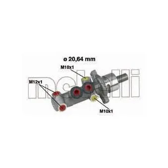 Maître-cylindre de frein METELLI 05-0319