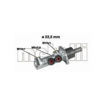 Maître-cylindre de frein METELLI 05-0354