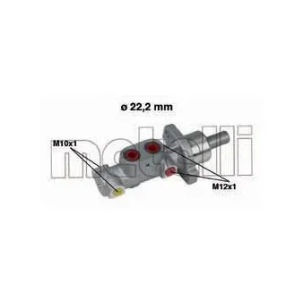 Maître-cylindre de frein METELLI 05-0359
