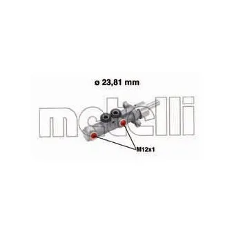 Maître-cylindre de frein METELLI 05-0572