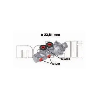 Maître-cylindre de frein METELLI 05-0695
