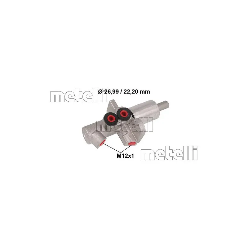 Maître-cylindre de frein METELLI 05-0877