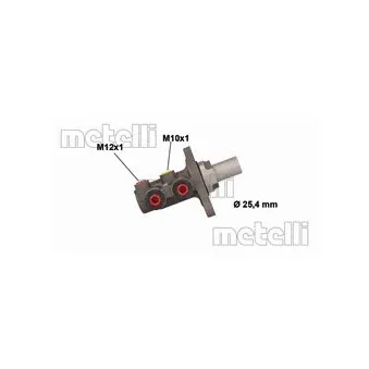 Maître-cylindre de frein METELLI 05-0880