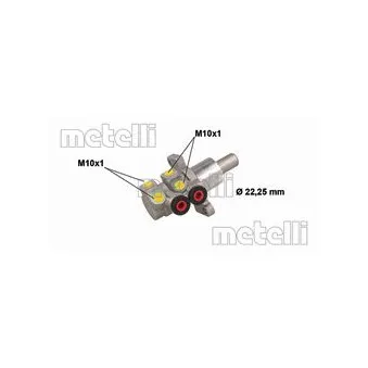 Maître-cylindre de frein METELLI 05-0884