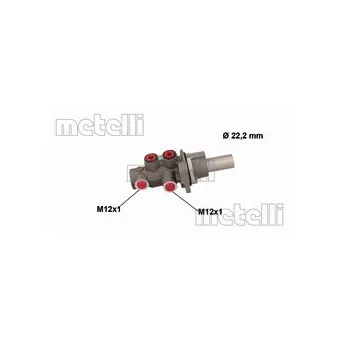 Maître-cylindre de frein METELLI 05-0888