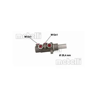 Maître-cylindre de frein METELLI 05-0899
