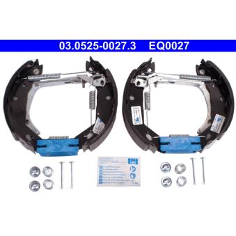 Jeu de mâchoires de frein ATE 03.0525-0027.3