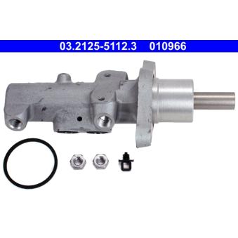 Maître-cylindre de frein ATE 03.2125-5112.3