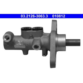 Maître-cylindre de frein ATE 03.2126-3063.3