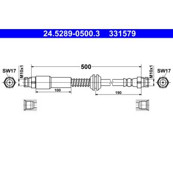 Flexible de frein ATE