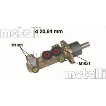 Maître-cylindre de frein METELLI