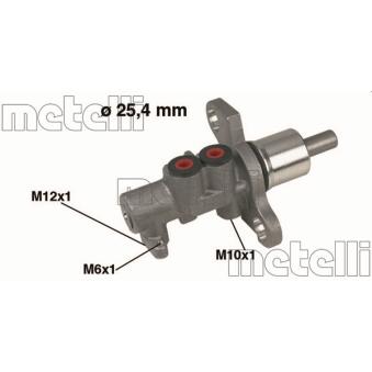 Maître-cylindre de frein METELLI