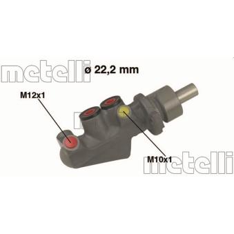 Maître-cylindre de frein METELLI
