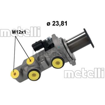Maître-cylindre de frein METELLI