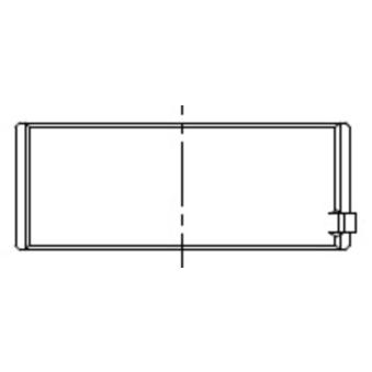 Coussinet de bielle MAHLE 001 PL 21831 000