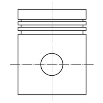 Piston MAHLE 021 75 10