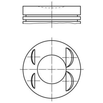 Piston MAHLE 021 PI 00127 002