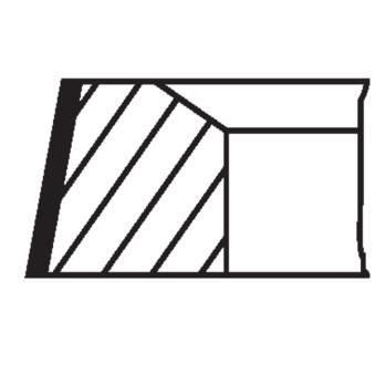 Jeu de segments de pistons MAHLE 030 60 N0