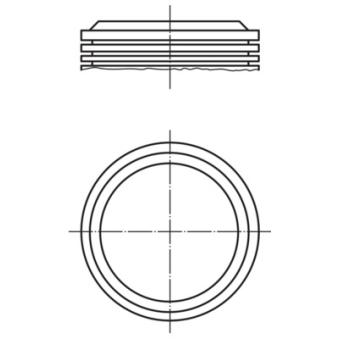 Piston MAHLE 039 58 00