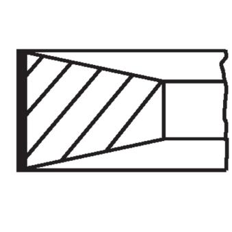 Jeu de segments de pistons MAHLE 039 99 N4