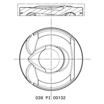 Piston MAHLE 039 PI 00132 002