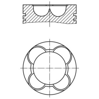 Piston MAHLE 081 PI 00108 002