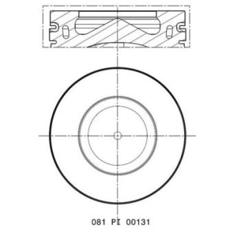 Piston MAHLE 081 PI 00131 000