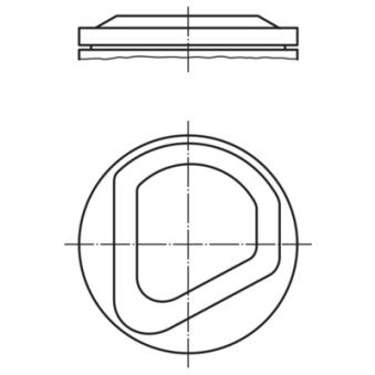 Piston MAHLE 082 49 00