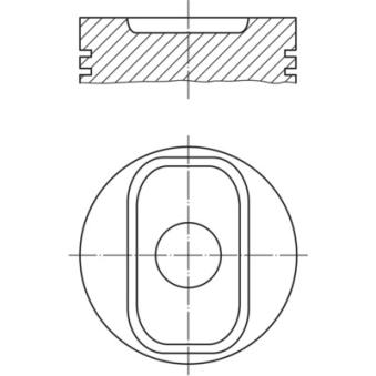 Piston MAHLE 640 PI 00117 000