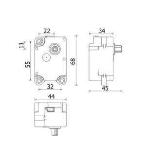 Élément d'ajustage, clapet de mélange MAHLE AA 71 000P