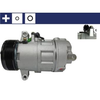 Compresseur, climatisation MAHLE ACP 1285 000S