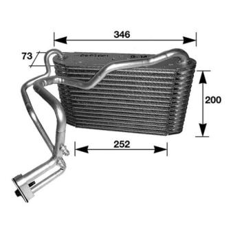 Evaporateur climatisation MAHLE AE 33 000S