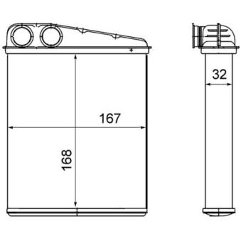 Système de chauffage MAHLE AH 16 000S