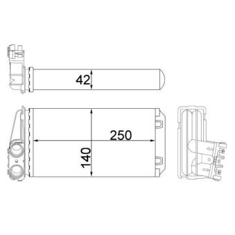 Système de chauffage MAHLE AH 186 000S
