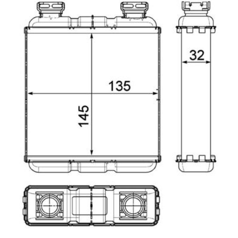 Système de chauffage MAHLE AH 188 000P - Visuel 1