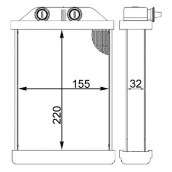 Système de chauffage MAHLE AH 220 000S