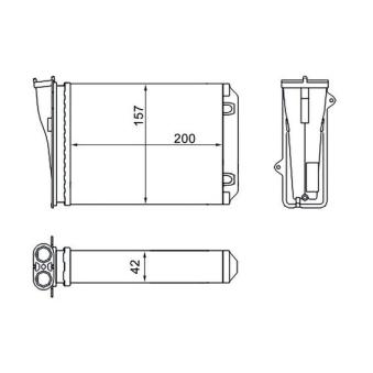 Système de chauffage MAHLE AH 274 000S