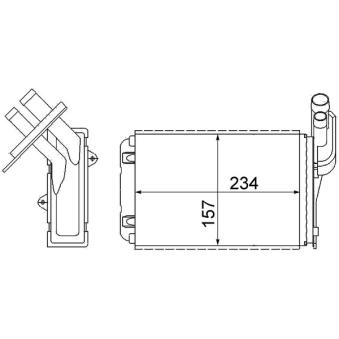 Système de chauffage MAHLE